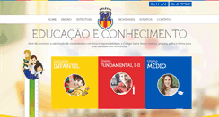 Desktop Screenshot of colegiosantateresa.net.br